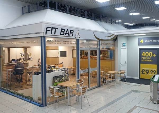 Fit Bar has opened in Cumbernauld Shopping Centre