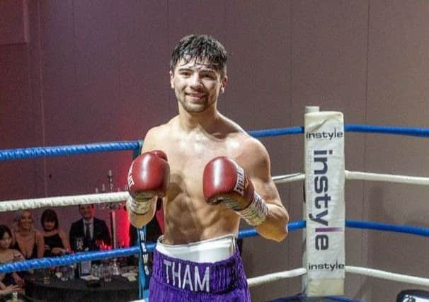 Cumbernauld boxer Andy Tham (pic by St Andrews Sporting Club)