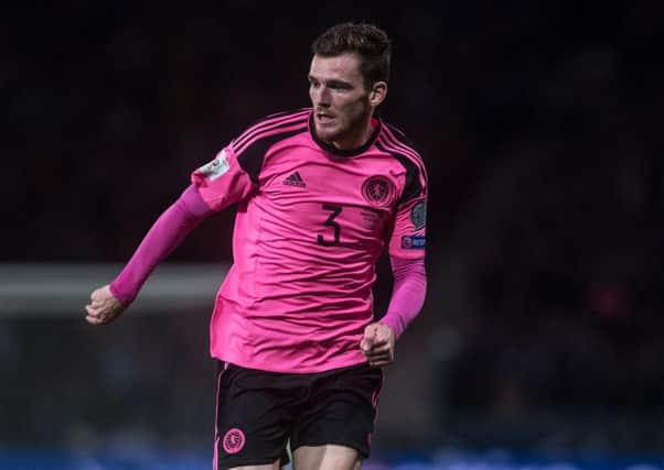 Liverpool star Andy Robertson, who is expected to captain Scotland in Saturday's Euro 2020 qualifier against Cyprus, started his football career with the Giffnock club.