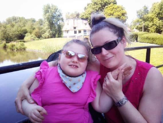 A mother who took her severely ill child to the Netherlands for cannabis oil treatment says she is now trapped living abroad.