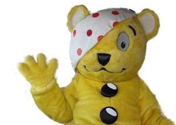 Children in Need will be among the groups attending the funding fair in Thornhill Community Hall