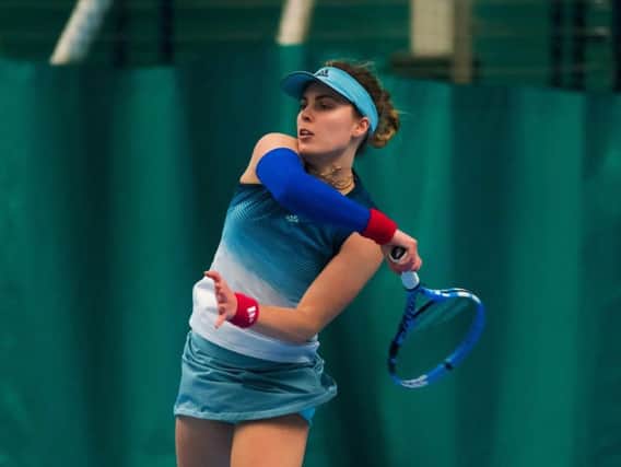 Maia Lumsden (pic: Tennis Scotland)