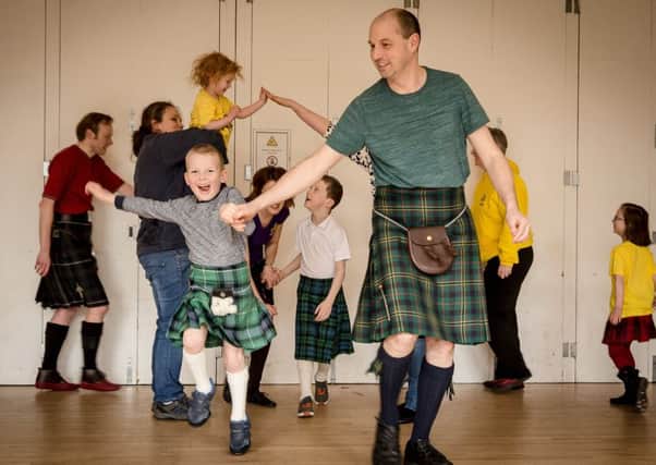 The Ceilidh Kids event at Carmichael Hall is a chance for all generations to enjoy the thrill of traditional Scottish dancing.