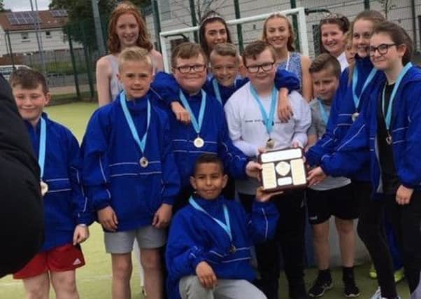 Kilsyth Primary won the rugby tournament