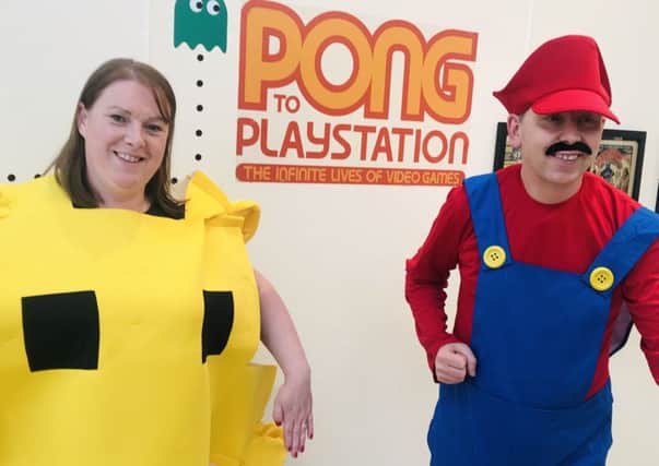 Pong to Playstation is on at North Lanarkshire Heritage Centre until August 24