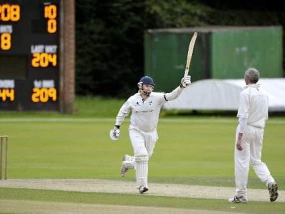 Uddingston Cricket Club captain Bryan Clarke