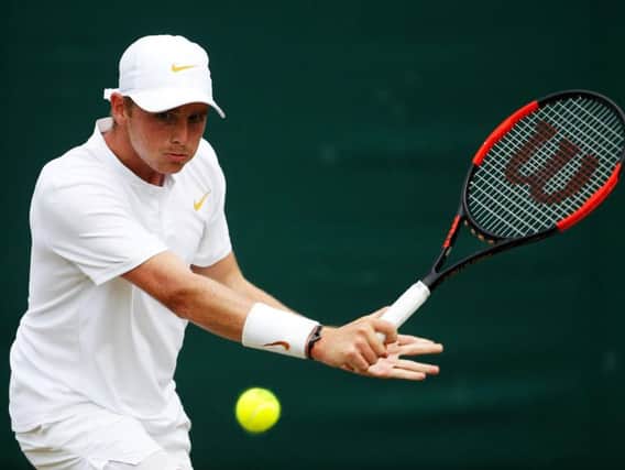 Aidan McHugh will play in next week's Wimbledon qualifying tournament (pic: Getty Images)