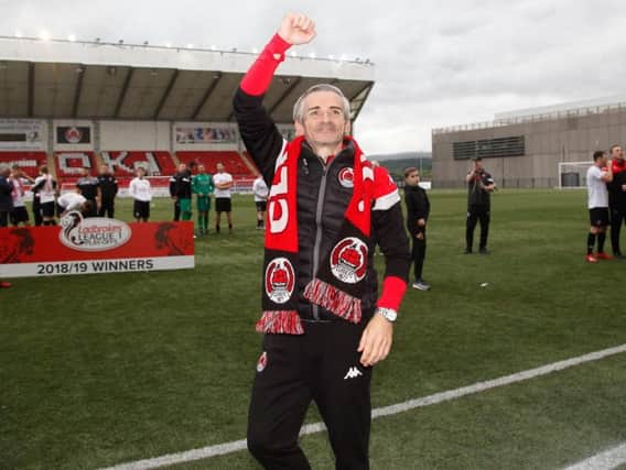 Clyde manager Danny Lennon