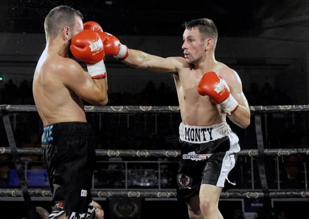 Monbty Ogilive will face Nathaniel Collins in Paisley in October (pic Michael Gillen)