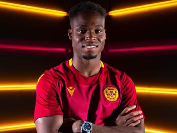 Sherwin Seedorf has signed two-year contract with Motherwell (Pic courtesy of Motherwell Football Club)