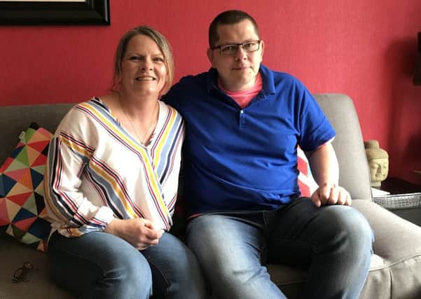 Marc and Linzie Connor opened their Cumbernauld home to 'Calum' four years ago