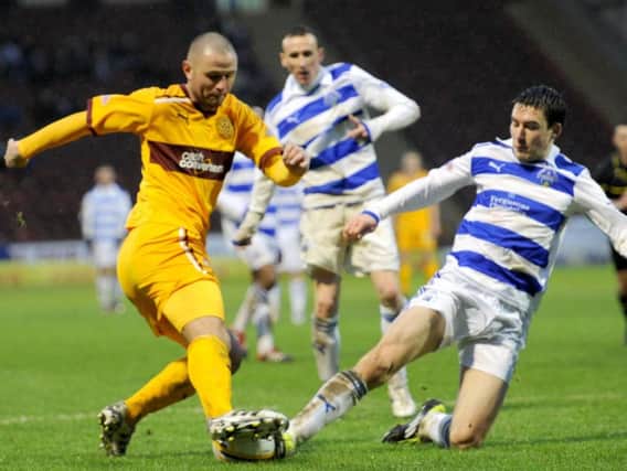 Action from a previous Motherwell v Morton clash