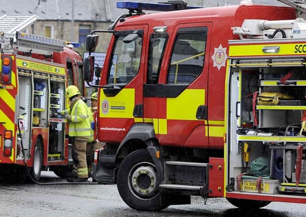 The fire service was called out to tackle the fire at the substation.