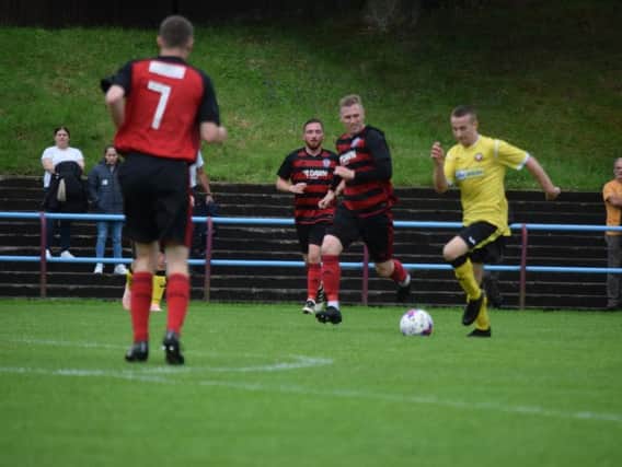 Action from Rob Roy's win over Glasgow Perthshire (pic by Neil Anderson)