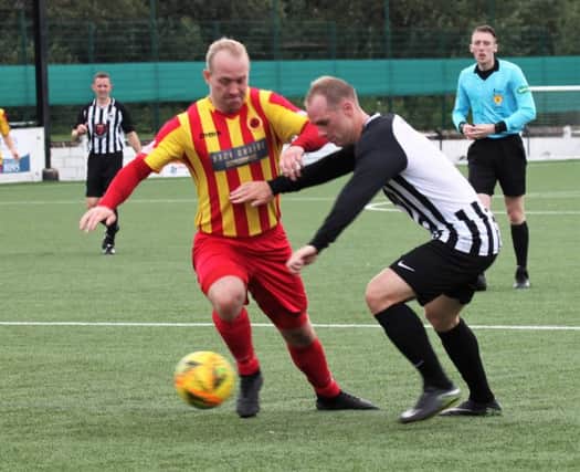 Gary McMenamin and Rossvale lost out at Cumnock (pic: Alison Scott)