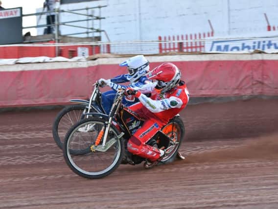 Action from Glasgow Tigers' win over Redcar Bears (pic by George Mutch)