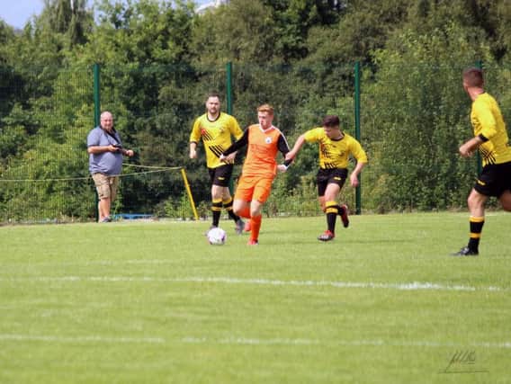 Action from Saturday's match (Pic by Brian Closs)