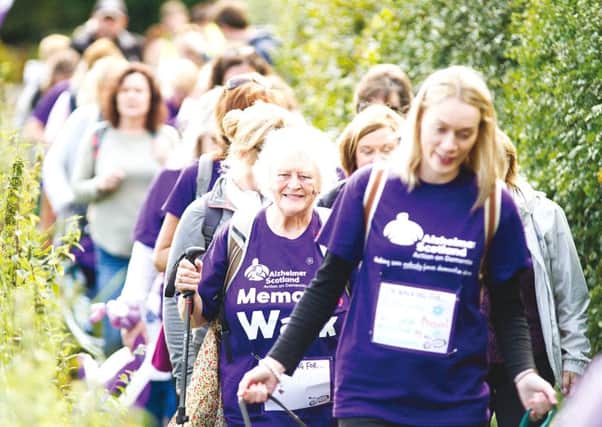Memory Walk fundraising events will take place in 13 locations across the country (Photo: Ewan Bootman)