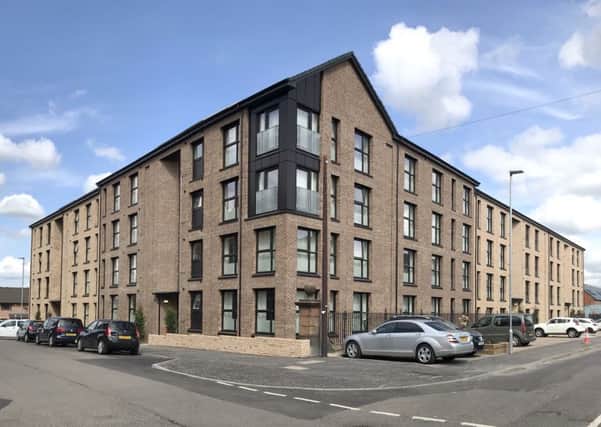 Many of the new 45 new homes at Batson Street, Govanhill, are already occupied.