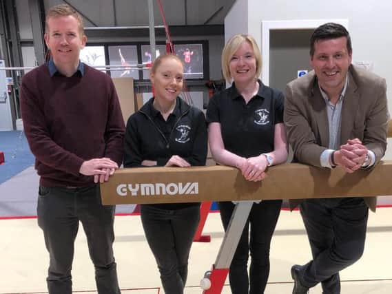 Jamie Hepburn MSP and Stuart McDonald MP were impressed by the work of Cumbernauld Gymnastics Club during a recent visit.