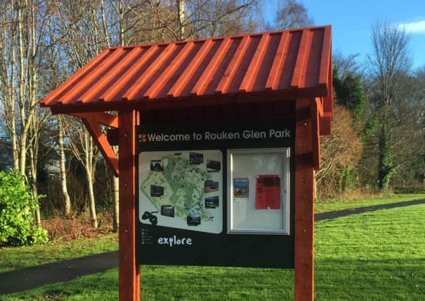 Rouken Glen Park is one of several locations across East Renfrewshire where walks take place.