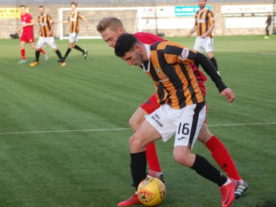 Adam Livingstone was farmed out to East Fife in 2018