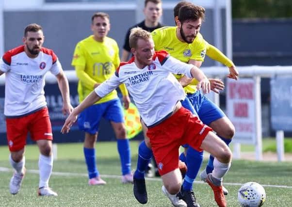 A second half fightback wasn't enough for Cumbernauld Colts at Spartans (Pic: William McGillivray)