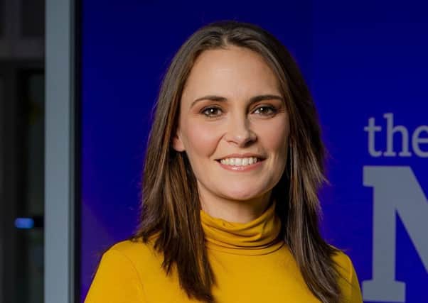 WARNING: Embargoed for publication until 00:00:01 on 12/02/2019 - Programme Name: The Nine - TX: n/a - Episode: n/a (No. n/a) - Picture Shows:  Laura Miller, Consumer Affairs Correspondent & Friday Presenter - (C) BBC Scotland - Photographer: Alan Peebles