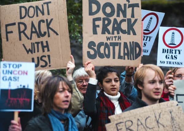 No fracking will take place in Scotland say the Scottish Government.