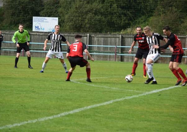 Rob Roy went down to their eighth successive defeat in losing to Beith (pic: Neil Anderson)