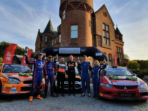 David Bogie was a clear winner of the Galloway Hills Rally (pic:Eddie Kelly)
