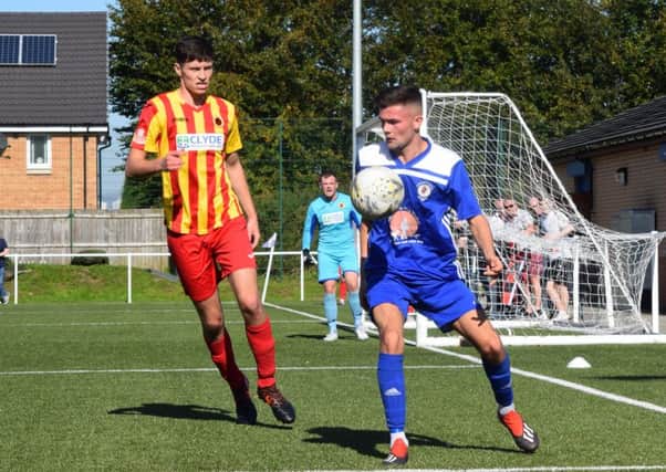 Rob Roy got their first league win of the season, at the ninth attempt, against Rossvale (pic: Neil Anderson)