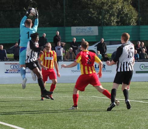 Rossvale rose to the occasion with a fine Scottish Junior Cup win at Cumnock (pic: Alison Scott)