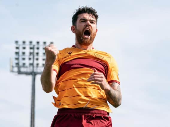 Liam Donnelly has been in scintillating form for Motherwell this season