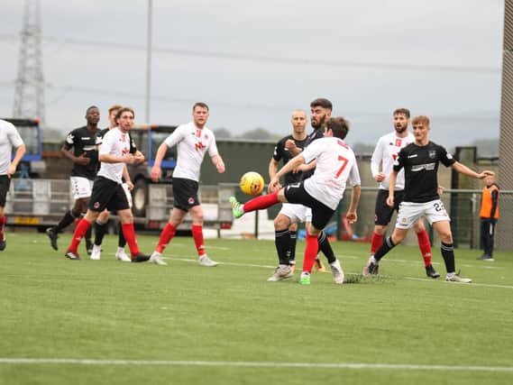 Clyde just couldn't find a way through the Montrose defence (pic: Craig Black Photography)