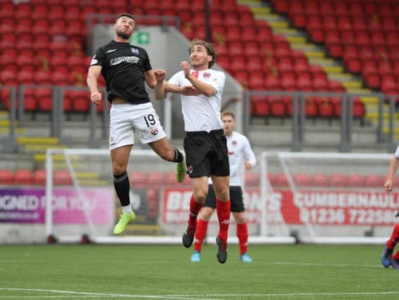 Ray Grant admitted Clyde weren't up to the standard required against Montrose (pic: Craig Black Photography)