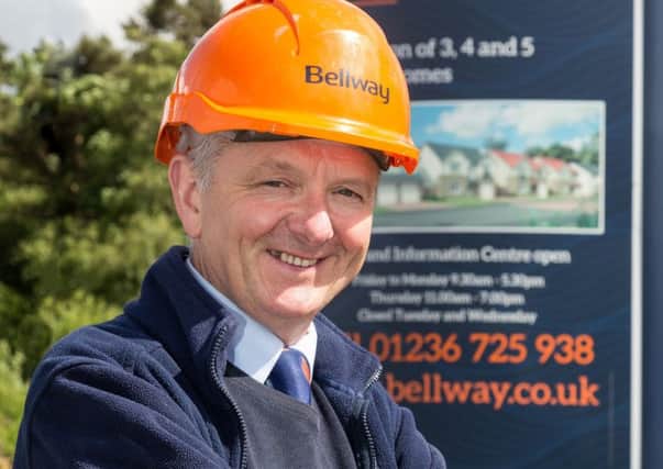 Bellway site manager George Carty