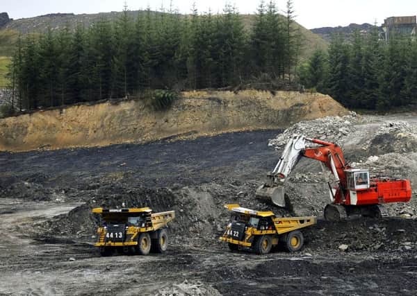 A general view of Mainshill Wood , the site of an open-cast mine  Callum Bennetts/PA Wire