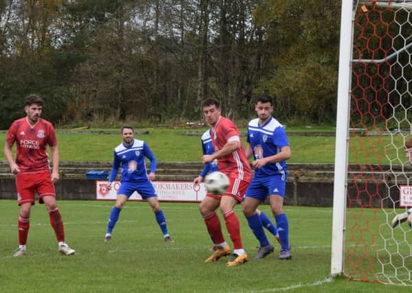 Rob Roy remain in deep relegation trouble after their defeat at Glenafton. (pic: Neil Anderson)
