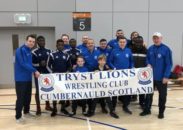 Tryst Lions at this year's Scottish championships.