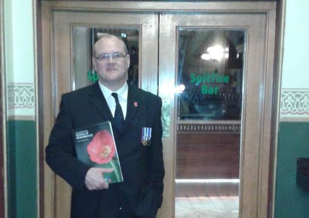 It was his dad Ross who first inspired Adrian Hunt to volunteer with Poppyscotland. He has been overseeing the Poppy Appeal in Braidwood and the Clyde Valley for 15 years and it's something he very much looks forward to.
