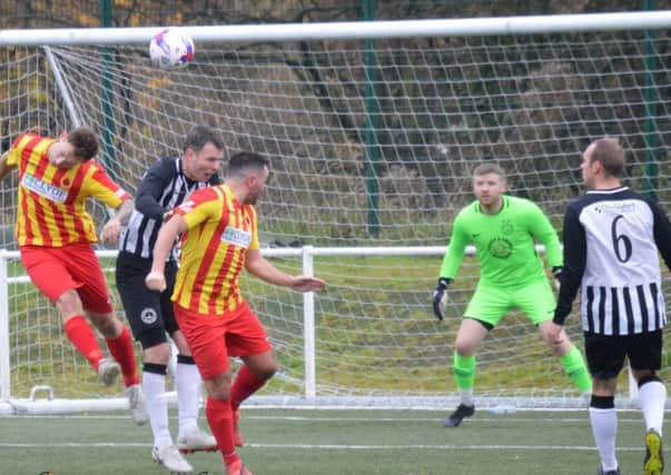 Rossvale were made to pay for missed chances against Cumnock (pic: HT Photography/@dibsy_)