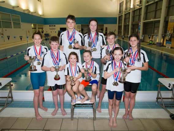 The winners from Lanark ASC Club Championships (Pic by Ross McDairmant)