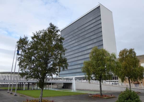 So whats the real story behind all the accusations and allegations? South Lanarkshire Council HQ. Photo by John Lord (flickr)