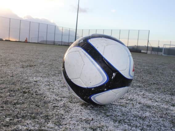 Frozen pitches were the order of the day last weekend
