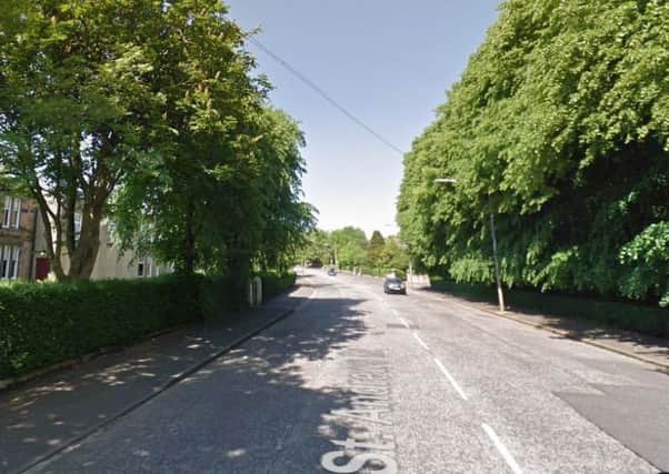 The cycle route would see a two-way cycle route along one side of St Andrews Drive in Pollokshields