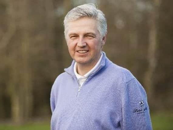 Alan White has been head professional at Lanark Golf Club for over 30 years