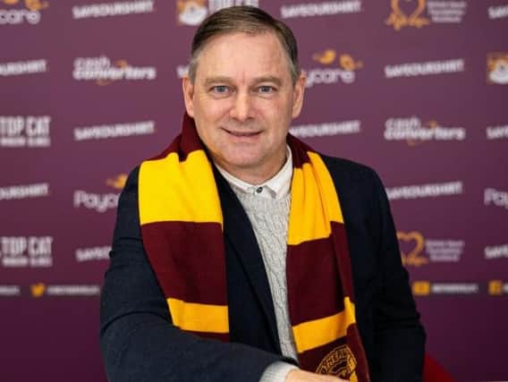 Eddiie Wolecki Black is back at Motherwell (Pic courtesy of MFC)