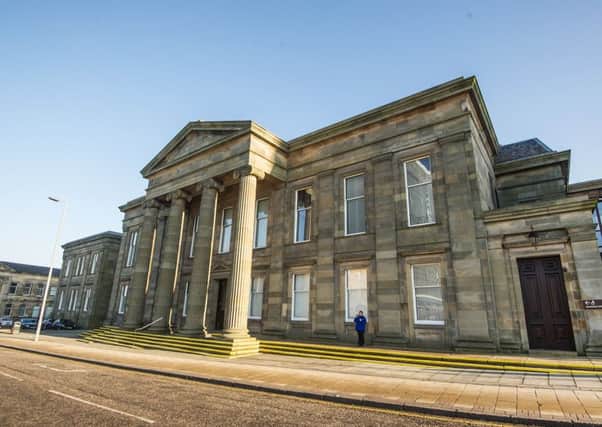 Hamilton Sheriff Court where Main was jailed for a year and bannedfrom driving until 2024
