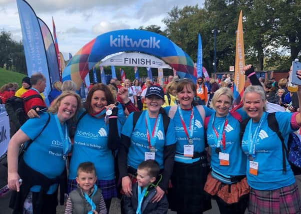 Kiltwalk participants are being offered free entry if they walk in aid of Aberlour  Scotlands childrens charity.